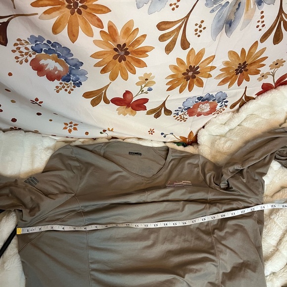 Janji x M. Erdenebayar Women XXL/3XL Mocha Brown Long Sleeve Running Shirt Horse - Picture 5 of 13